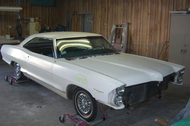 Pontiac before collision repair